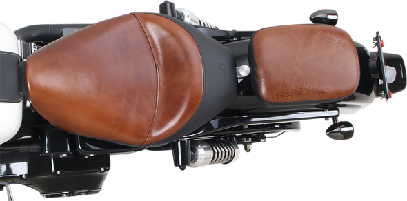 Saddlemen Detachable Pillion Pad (Lariat / 7" Wide) (Brown)