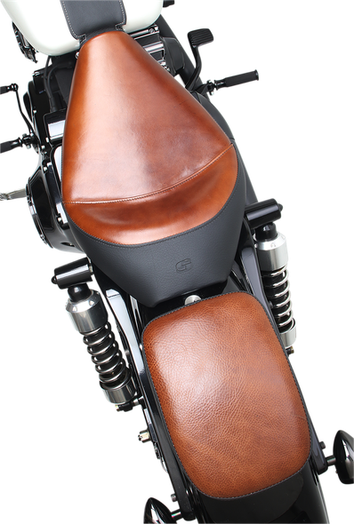 Saddlemen Detachable Pillion Pad (Lariat / 7" Wide) (Brown)