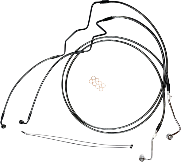 Magnum Shielding AS470162 Brake Line - +2" - Black Pearl