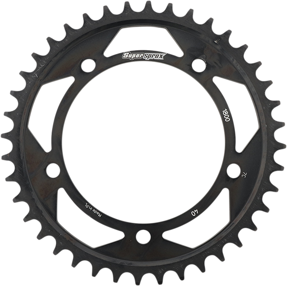 Supersprox RFE-1800-40-BLK Rear Sprocket - 40 Tooth