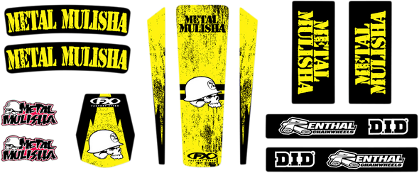 Factory Effex 23-50460 Trim Kit Graphic - Metal Mulisha - for Suzuki