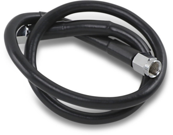 DRAG SPECIALTIES 1741-2712 UNIVERSAL BLACK BRAKE LINE 23"