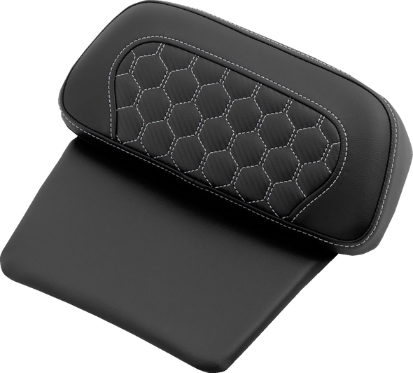 Saddlemen 814-07C-19006 Chopped Tour Pak Backrest Pad - FLH/FLT 14-25