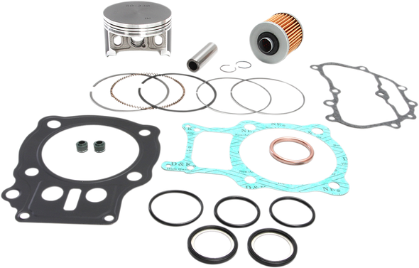 WSM 54-230-13 Top End Rebuild Kit fits Honda 400 TRX-FW 04-07 (+0.75mm)