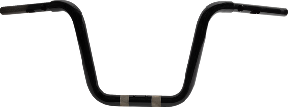 La Choppers La-7348-10B Handlebar - Twin Round - 1-1/4" X 10" - Black