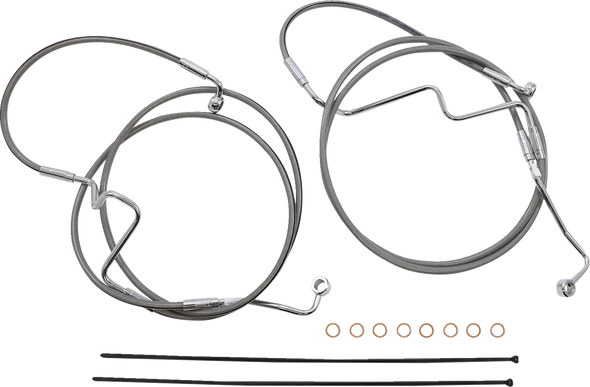 Magnum Shielding 5891011 Xr Handlebar Installation Kit - Stainless Steel/Chrome
