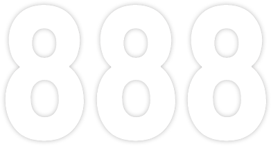Factory Effex 03-0208 Mini Pro Number 8 - White - 5"