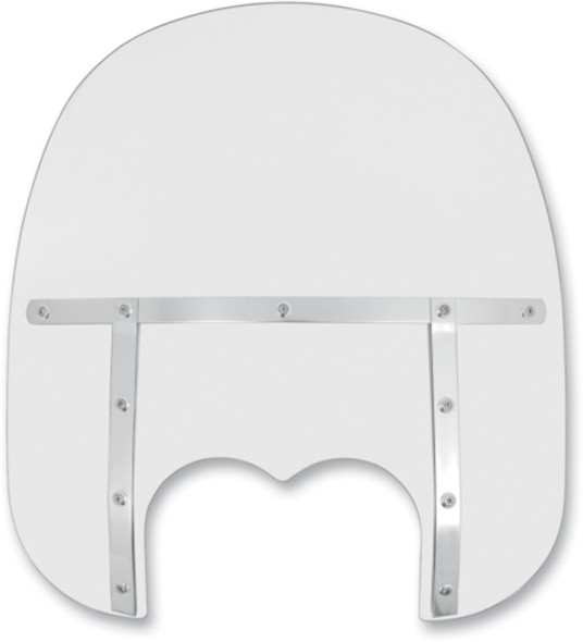Memphis Shades MEM6830 17" FATS BOB FXDF Clear