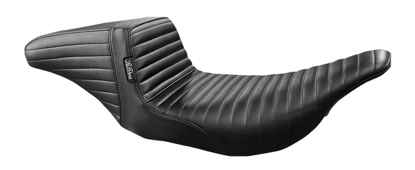 LE PERA LH-597PT Kickflip Seat - Pleated - Black - FL '97-'07