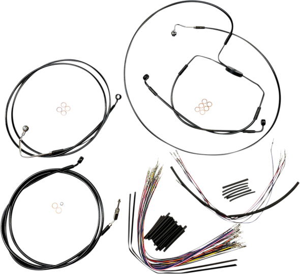 Magnum Shielding 486002 Xr Handlebar Installation Kit - 08-12 SE - Black