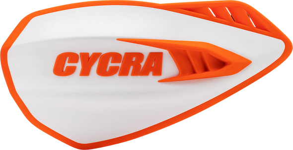 Cycra 1CYC-0056-229 Cyclone Handguards - White/Orange