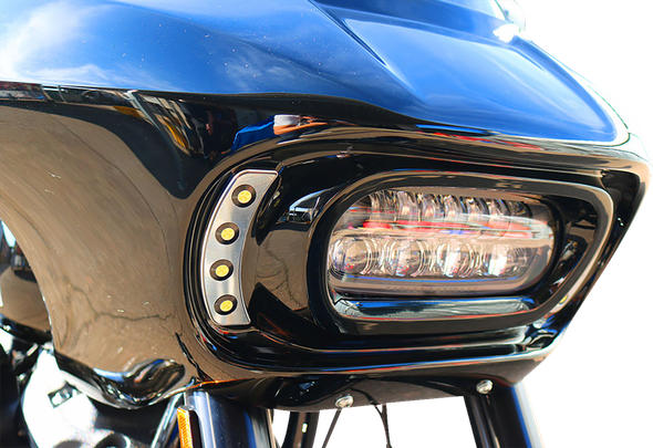 Paul Yaffe Bagger Nation PYO:QPLK-S Quad Pod Running Light Kit - Satin