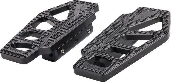 Thrashin Supply CO. TSC-2217-1-BR Apex Mini Floorboards - Passenger - Black