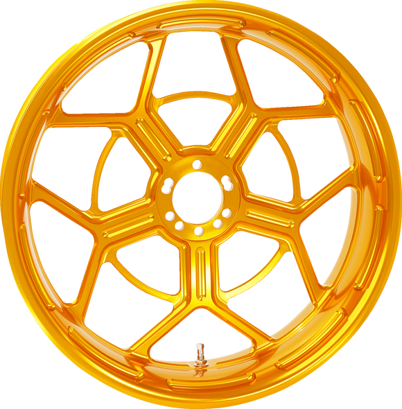 Arlen Ness 71-583 Wheel - Speed 5 - Forged - Gold - 18x5.5