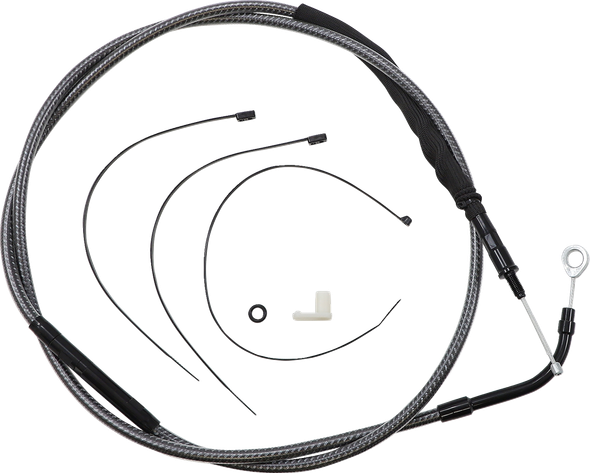 Magnum Shielding 723610HE High-Efficiency Polished Karbonfibr Clutch Cable
