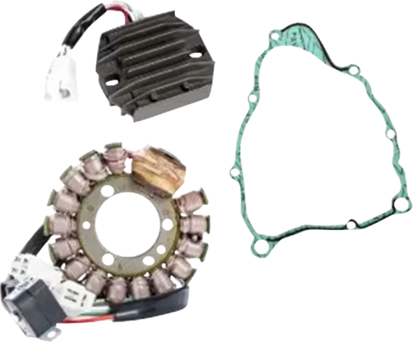RICK'S Motorsport Electric 99-417 Charging Kit - 97-00 for Yamaha