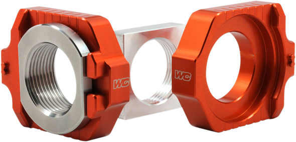 Works Connection 17-263 Elite Axle Block Kit - Orange