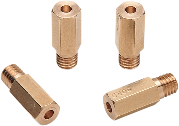 EBC CR100-4 A-Bax Precision Keihin-Style Hex Head (CR Prefix) Main Jets - 4-Pack