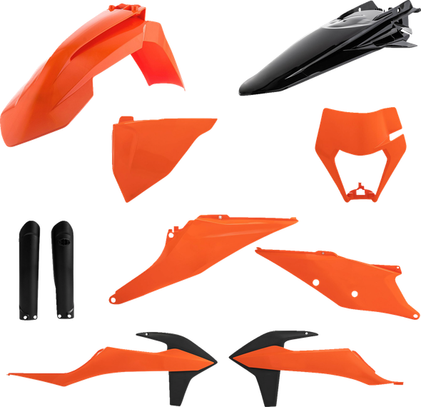 Acerbis 2791547705 Full Body Kit - 23 Oem Orange/Black - for Ktm - EX/XC 20-23