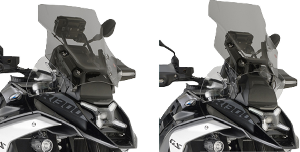 Givi D5143S Windshield - Smoked - for Bmw