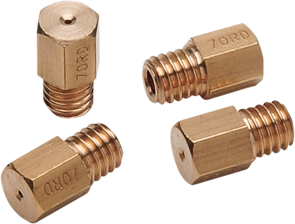 EBC HJ135-4 A-Bax Precision Mikuni-Style Hex Head (HJ Prefix) Main Jets - 4-Pack