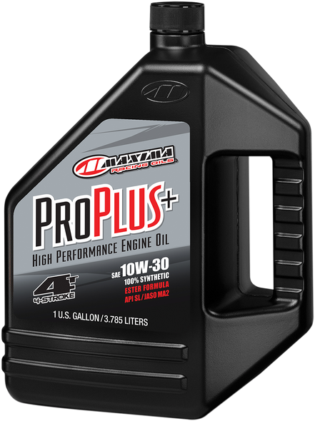 Maxima Racing Oil  30-019128 Pro Plus+ 4T Oil - 10W-30 - 1 U.S. gal