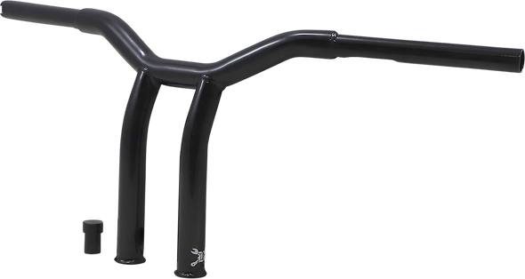 Burly Brand B12-6051B Dominator Handlebar - Raked - 10" - Black