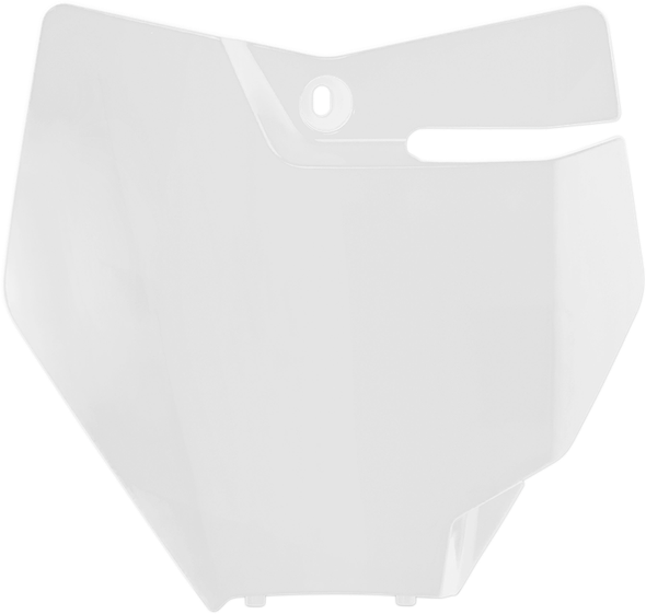 Acerbis 2685956811 Front Number Plate - 20 White