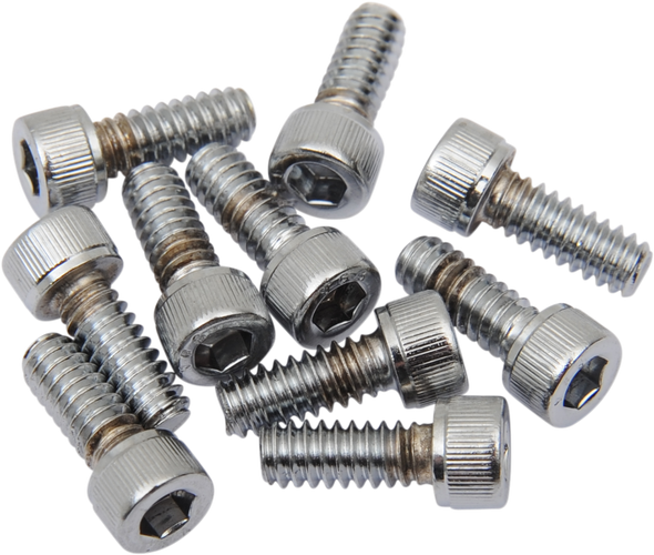 Drag Specialties DS-190586 Bolts - #10-24 x 3/8" - 10 Pack