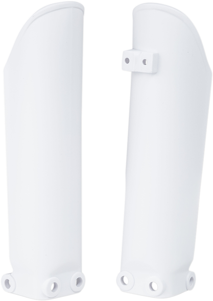Acerbis 2732026811 Lower Fork Covers for Inverted Forks - White