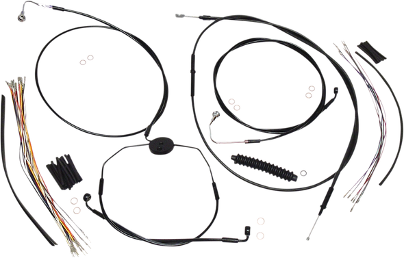 Magnum Shielding 486321 Xr Handlebar Installation Kit - 08-13 Fltr - Black