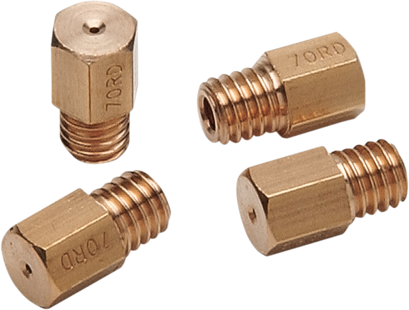 EBC HJ240-4 A-Bax Precision Mikuni-Style Hex Head (HJ Prefix) Main Jets - 4-Pack