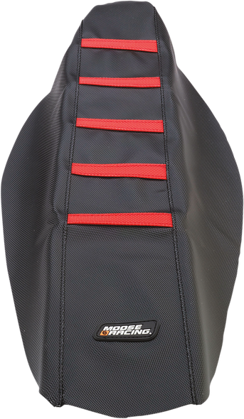 MOOSE RACING HARD-PARTS 0821-1790 SEAT COVER RIBBED HON RED