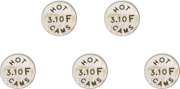 Hot Cams 5PK1000310 Valve Shim - 10.00 x 3.10 - 5 pack