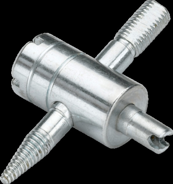 MOOSE RACING HARD-PARTS 3810-0032 VALVE CORE TOOL 4-WAY