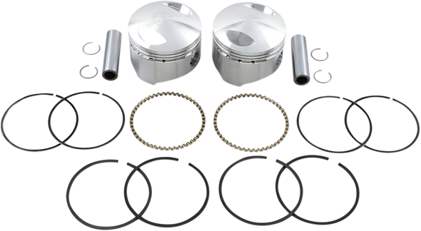 Wiseco K1614 Piston Kit - +0.010" - 80" Big Twin 1340 cc