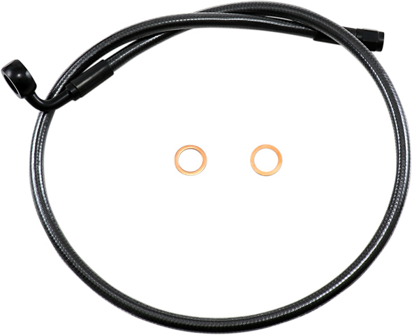 Magnum Shielding AS478030 Brake Line - 12mm-90° - 30" - Black Pearl