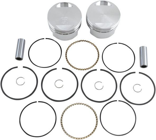 Wiseco K1660 Piston Kit - Standard - XL 1200 | Buell with Oem 1200 Heads