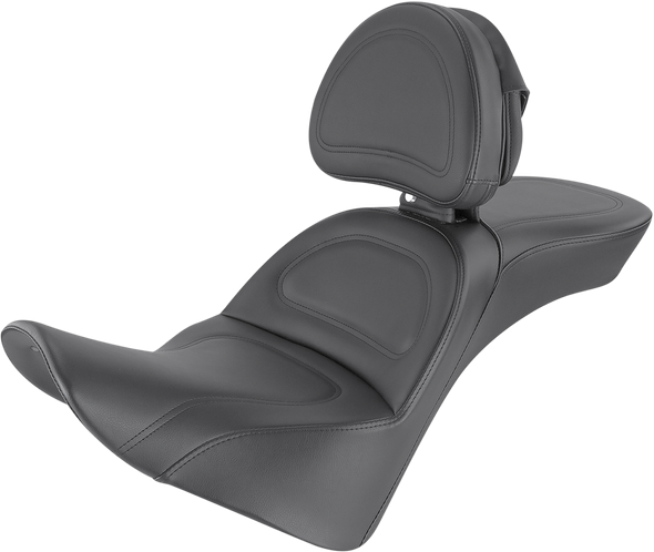 Saddlemen 818-33-030 Explorer Seat - w/ Driver Backrest - FL 18-22
