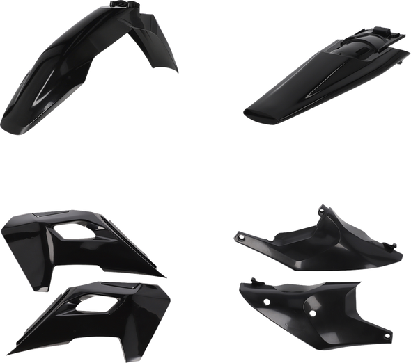 Acerbis 2986640001 Standard Body Kit - Black - Husqvarna - FE/TE 24-25