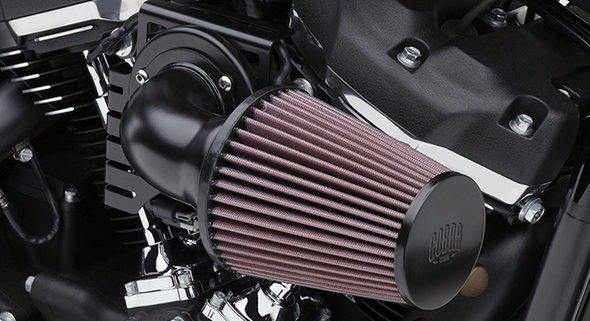 Cobra 606-0104-06B-SB Cone Air Intake - Black - Softail