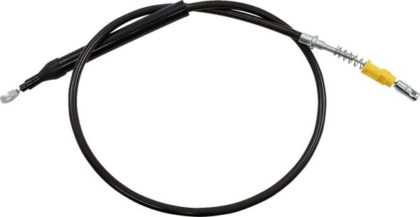 La Choppers LA-8155C19M Midnight Braided Clutch Cable - 18-21 Softail