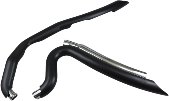 Cobra 6231B Speedster Swept Short Exhaust - Black
