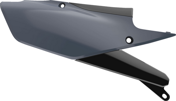 Polisport 8419900006 Side Panels - Gray/Black - Yzf 450