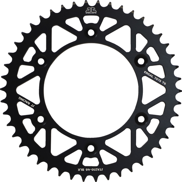 JT Sprockets JTA210.46BLK Rear Sprocket - Black - 46 Tooth