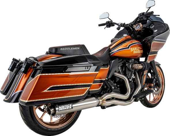 Vance & Hines 27345 2-into-1 Supersport Pcx Exhaust System - Brushed