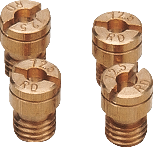 EBC KJ75-4 A-Bax Precision Keihin-Style Slot Head (KJ Prefix) Main Jets - 4-Pack