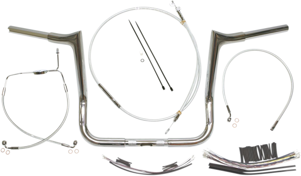 Magnum Shielding 38830-412 1-1/4" Viking Handlebar Installation Kit - Sterling