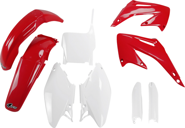 UFO HOKIT102F@999 Body Kit - Oem Red/White - for Honda - Cr 04