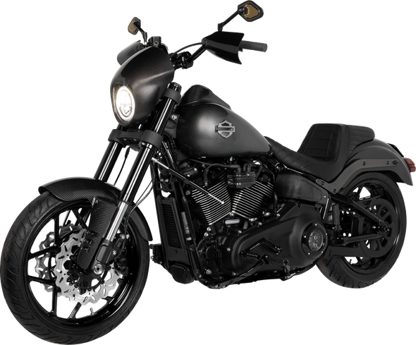 Saddlemen CF-825-001 Side Cover - Carbon Fiber/Gloss